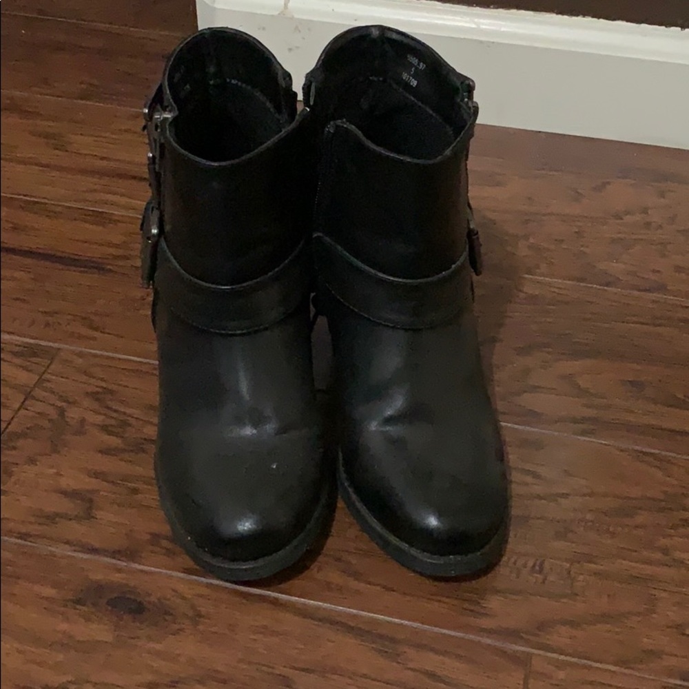 Black Heeled Booties